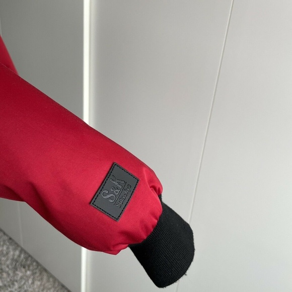 Soia & Kyo Maureen Jacket Parka Down Red NWT Sz Small❤️ - Picture 3 of 7